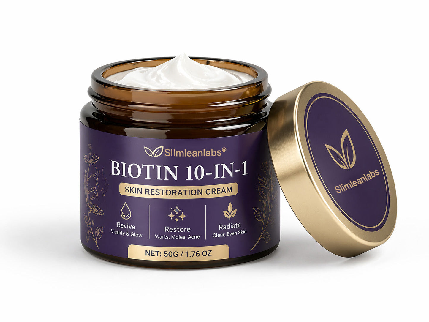 ✨Slimleanlabs® Biotin 10-in-1 Skin Comfort Cream🍀