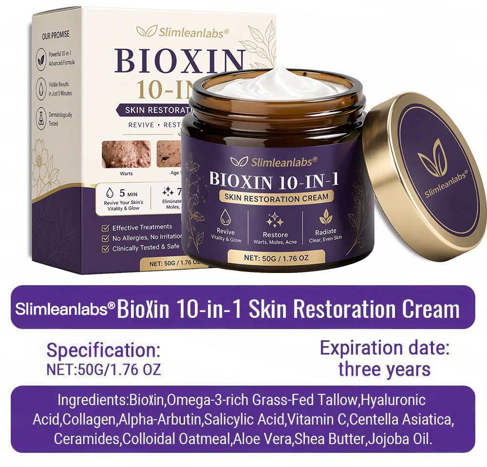 ✨Slimleanlabs® Bioxin 10-in-1 Skin Comfort Cream🍀