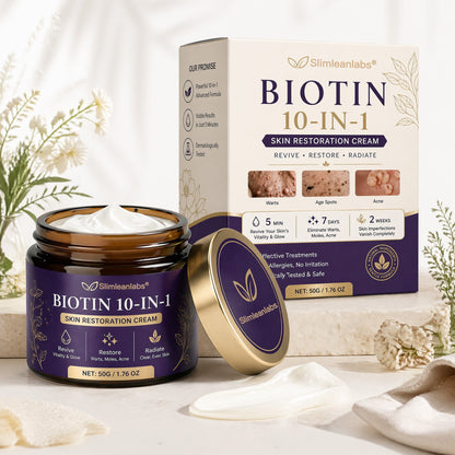 ✨Slimleanlabs® Biotin 10-in-1 Skin Comfort Cream🍀