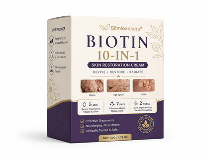 ✨Slimleanlabs® Biotin 10-in-1 Skin Comfort Cream🍀