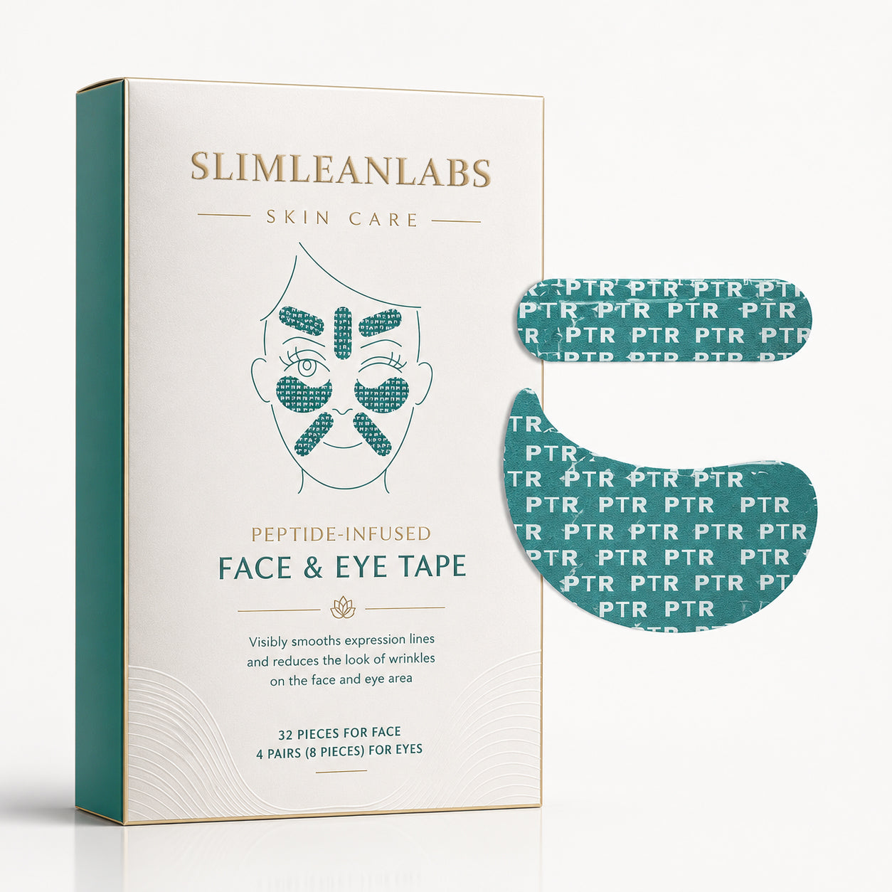 Slimleanlabs Peptide Face & Eye Tape