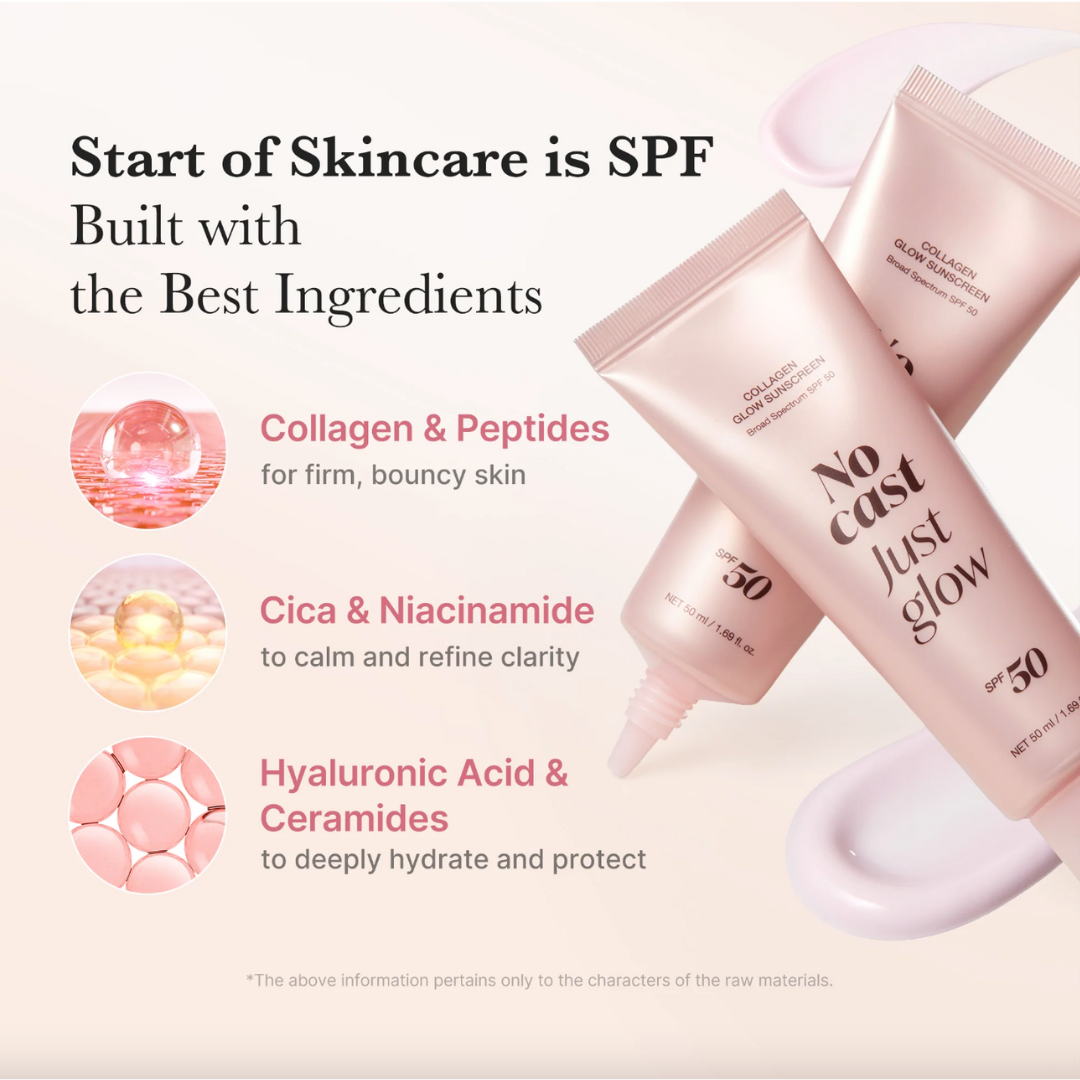 No Cast Just Glow Collagen Sunscreen