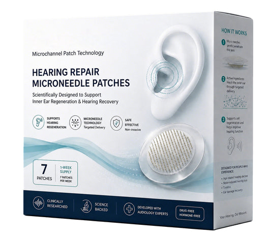HEARING SUPPORT MICRONEEDLE PATCHES