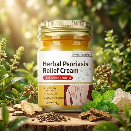 Herbal Psoriasis & Eczema Relief Skin Cream Introduction Page