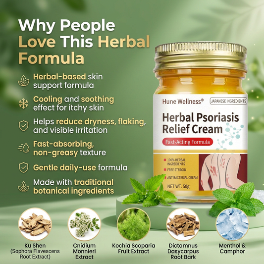 Herbal Psoriasis & Eczema Relief Skin Cream